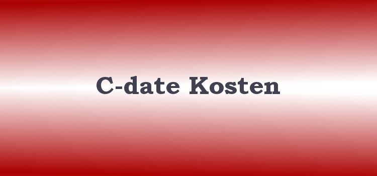 c-date Kosten